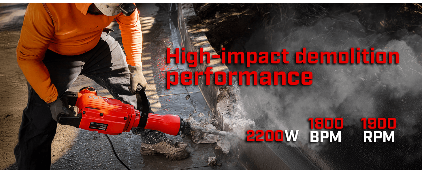 Electric Demolition Hammer (Jackhammer) 3
