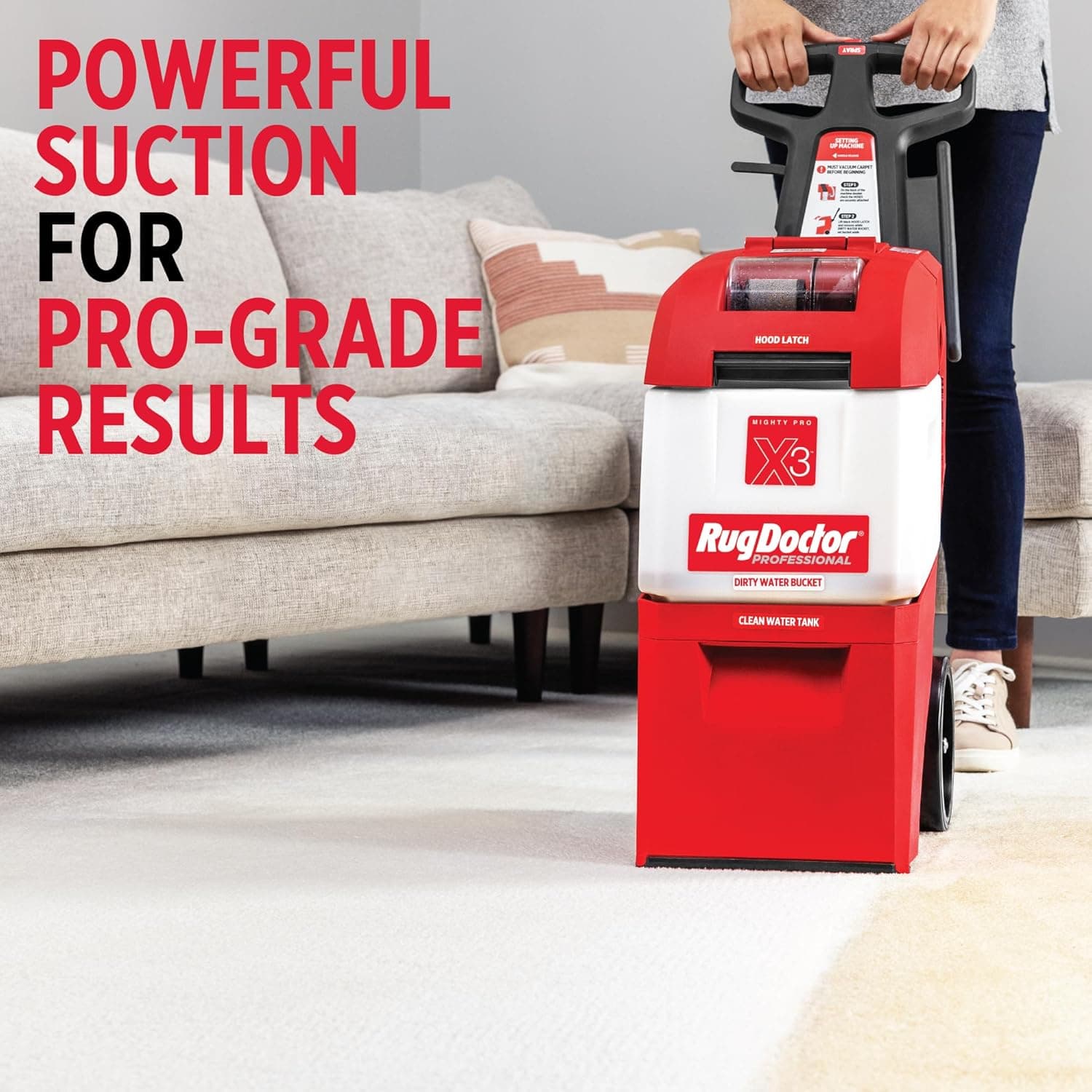 Rug Doctor X3 Pro Deep Carpet Cleaner 2