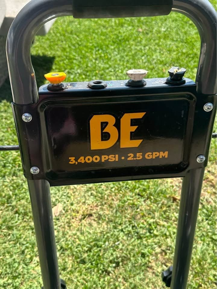 BE 3,400 PSI Gas Pressure Washer 3